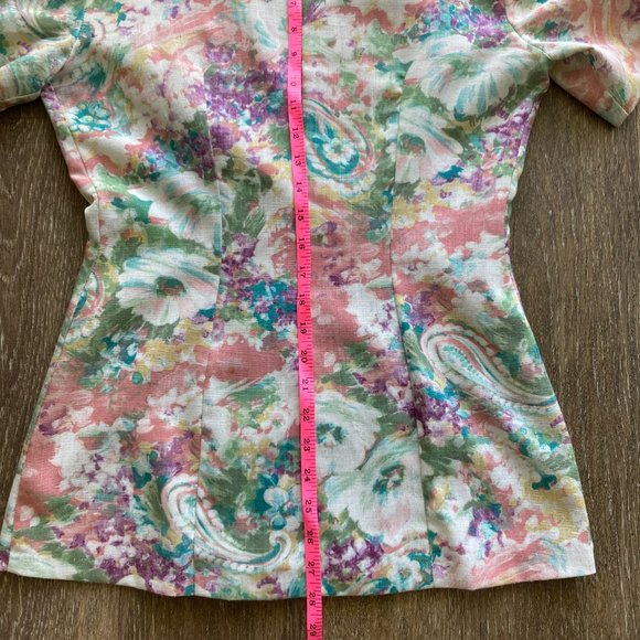 Vintage Judy Knapp Double Button Size S Blazer Top - Picture 8 of 8